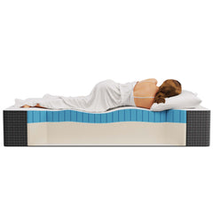 Aveline White 14" Memory Foam Full Mattress - Ornate Home