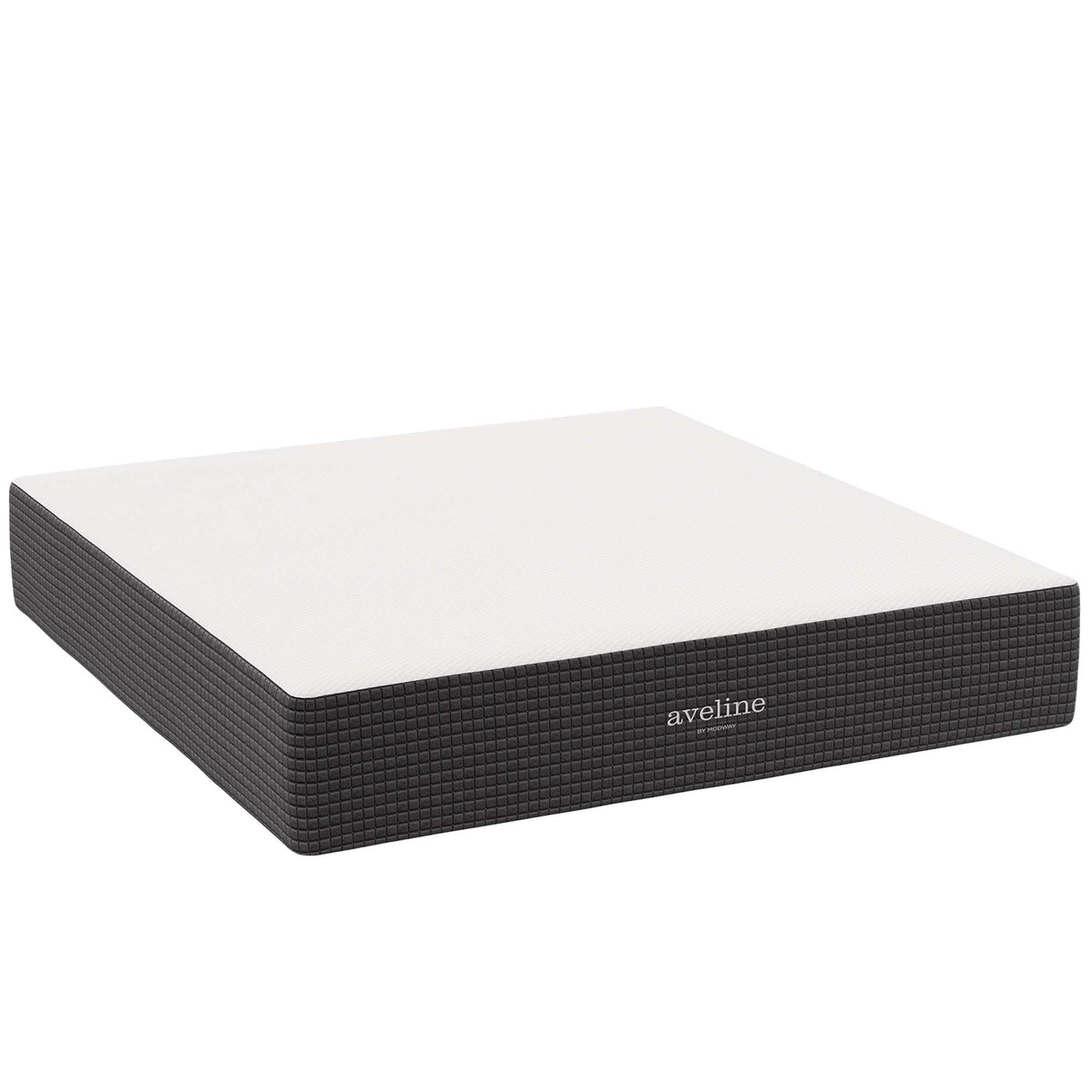 Aveline White 14" Memory Foam King Mattress - Ornate Home