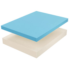 Aveline White 14" Memory Foam Queen Mattress - Ornate Home
