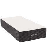 Aveline White 14" Memory Foam Twin Mattress - Ornate Home