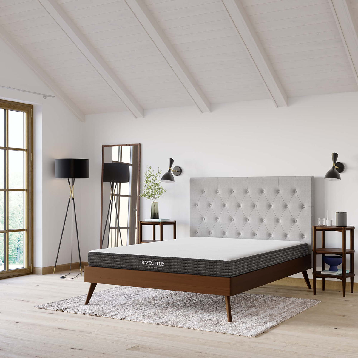 Aveline White 6" Queen Mattress - Ornate Home