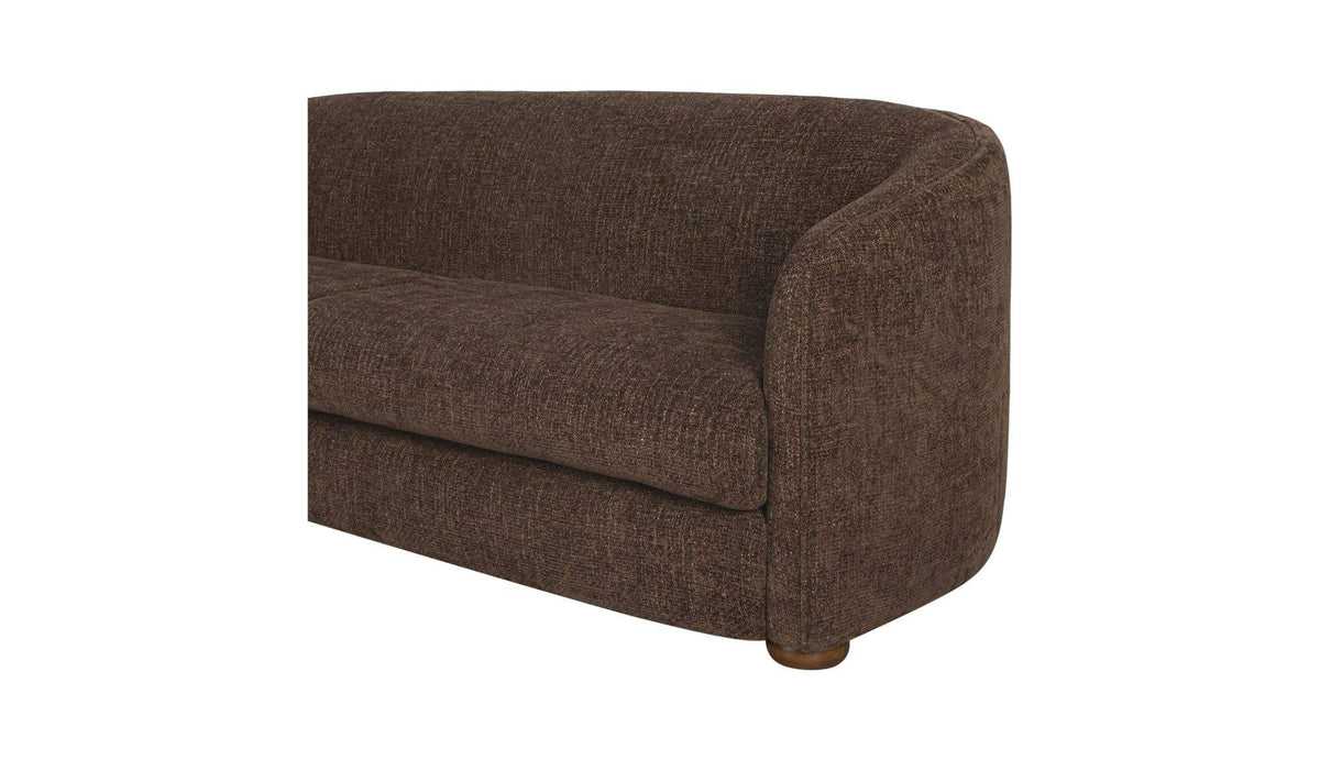 Aven Dark Brown Sofa - Ornate Home