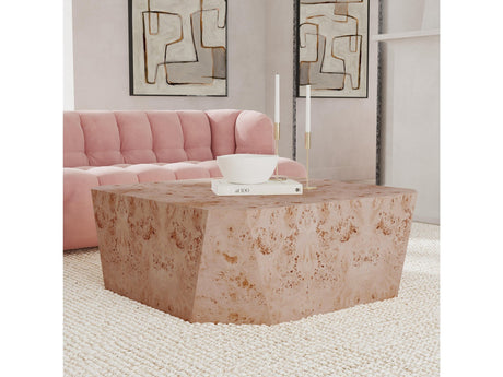 Avena Natural Square Coffee Table - Ornate Home
