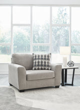 Avenal Park Flannel Oversized Chair & Ottoman (Online Special Price) - Ornate Home