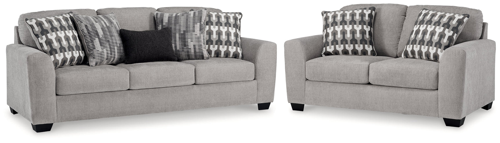 Avenal Park Flannel Sofa & Loveseat (Online Special Price) - Ornate Home
