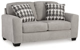 Avenal Park Gray Loveseat - Ornate Home