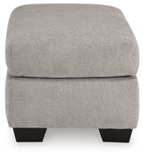Avenal Park Gray Ottoman (Online Special Price) - Ornate Home