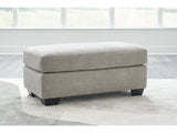Avenal Park Gray Ottoman - Ornate Home