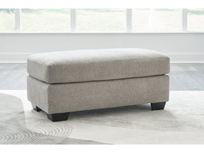 Avenal Park Gray Ottoman - Ornate Home