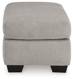 Avenal Park Gray Ottoman - Ornate Home