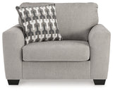 Avenal Park Gray Oversized Chair (Online Special Price) - Ornate Home