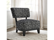 Aveni Black Accent Chair - Ornate Home