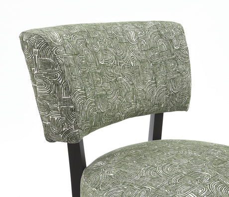 Aveni Green Accent Chair - Ornate Home