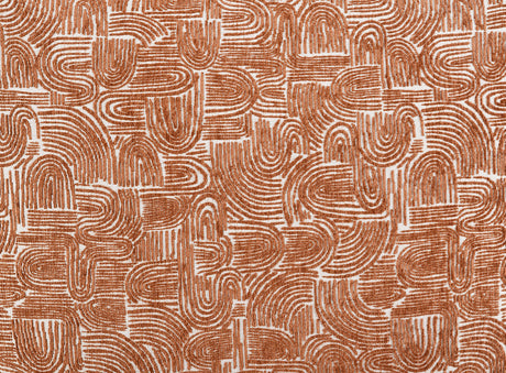 Aveni Rustic Orange Accent Chair - Ornate Home