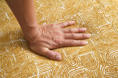 Aveni Yellow Accent Chair - Ornate Home