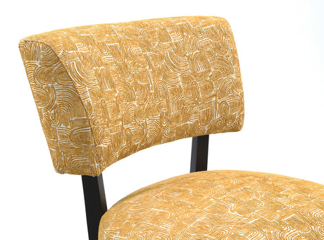 Aveni Yellow Accent Chair - Ornate Home