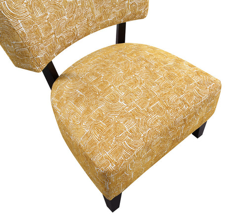 Aveni Yellow Accent Chair - Ornate Home