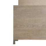 Aventura Frosted Nickel King Panel Bed