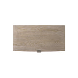 Aventura Frosted Nickel/Marcona Nightstand - Ornate Home