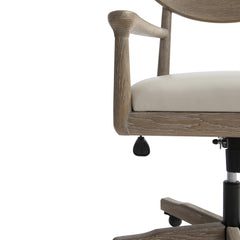 Aventura Marcona/Beige/Tan Office Chair - Ornate Home