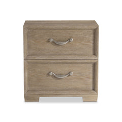 Aventura Marcona Nightstand with Metal Handles - Ornate Home