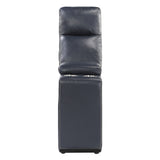 Avenue Navy 5-Piece Modular Reclining Sectional w/ Left Chaise - Ornate Home