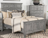 Avenue Weathered Grey California King Panel Bed - Ornate Home
