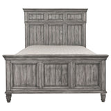 Avenue Weathered Grey California King Panel Bed - Ornate Home