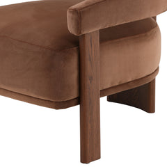 Averie Brown Occasional Chair - Ornate Home