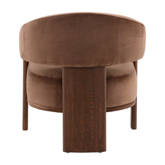 Averie Brown Occasional Chair - Ornate Home