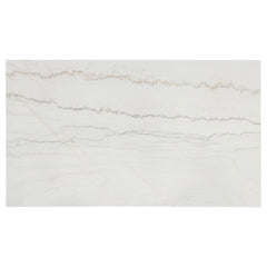 Averill Coffee Bean 72-inch Rectangular White Marble Top Dining Table - Ornate Home