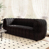 Aversa Black Sofa & Loveseat - Ornate Home