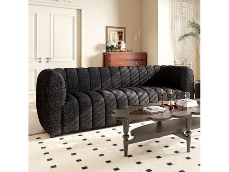 Aversa Black Sofa - Ornate Home