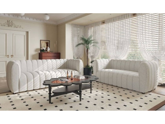Aversa Off-White Sofa & Loveseat - Ornate Home