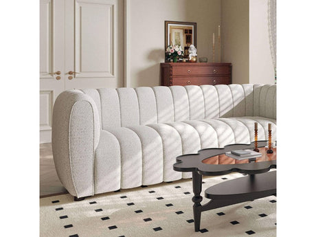 Aversa Off-White Sofa - Ornate Home