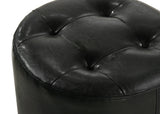 Avery Black Vanity Set w/LED Mirror & Stool - Ornate Home