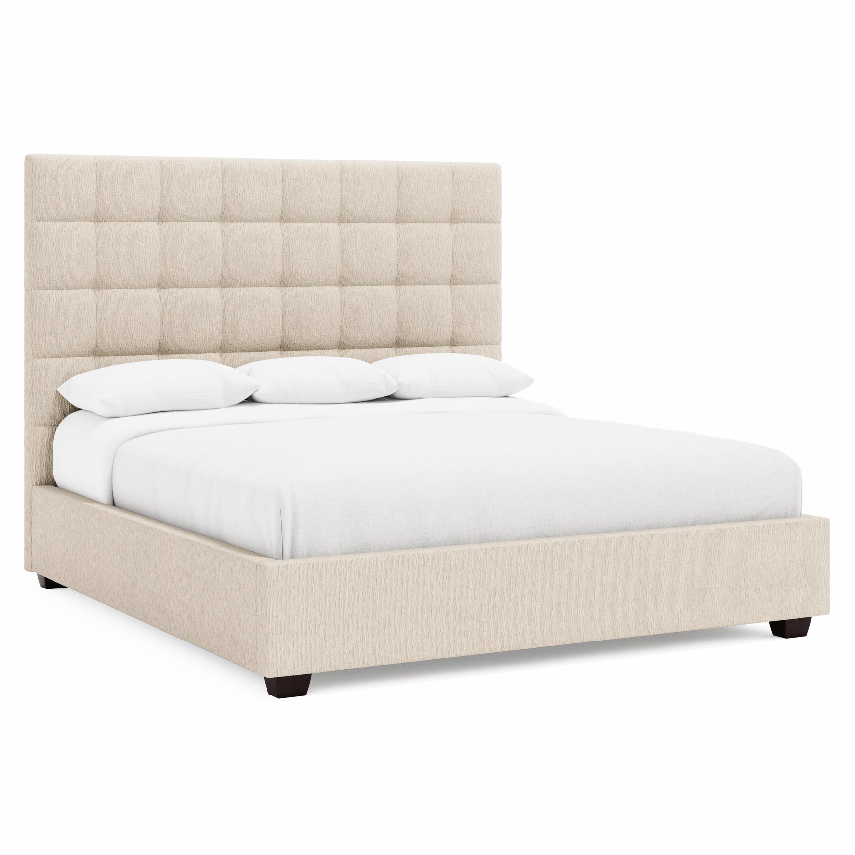 Avery Espresso California King Panel Bed (66" H) - Ornate Home