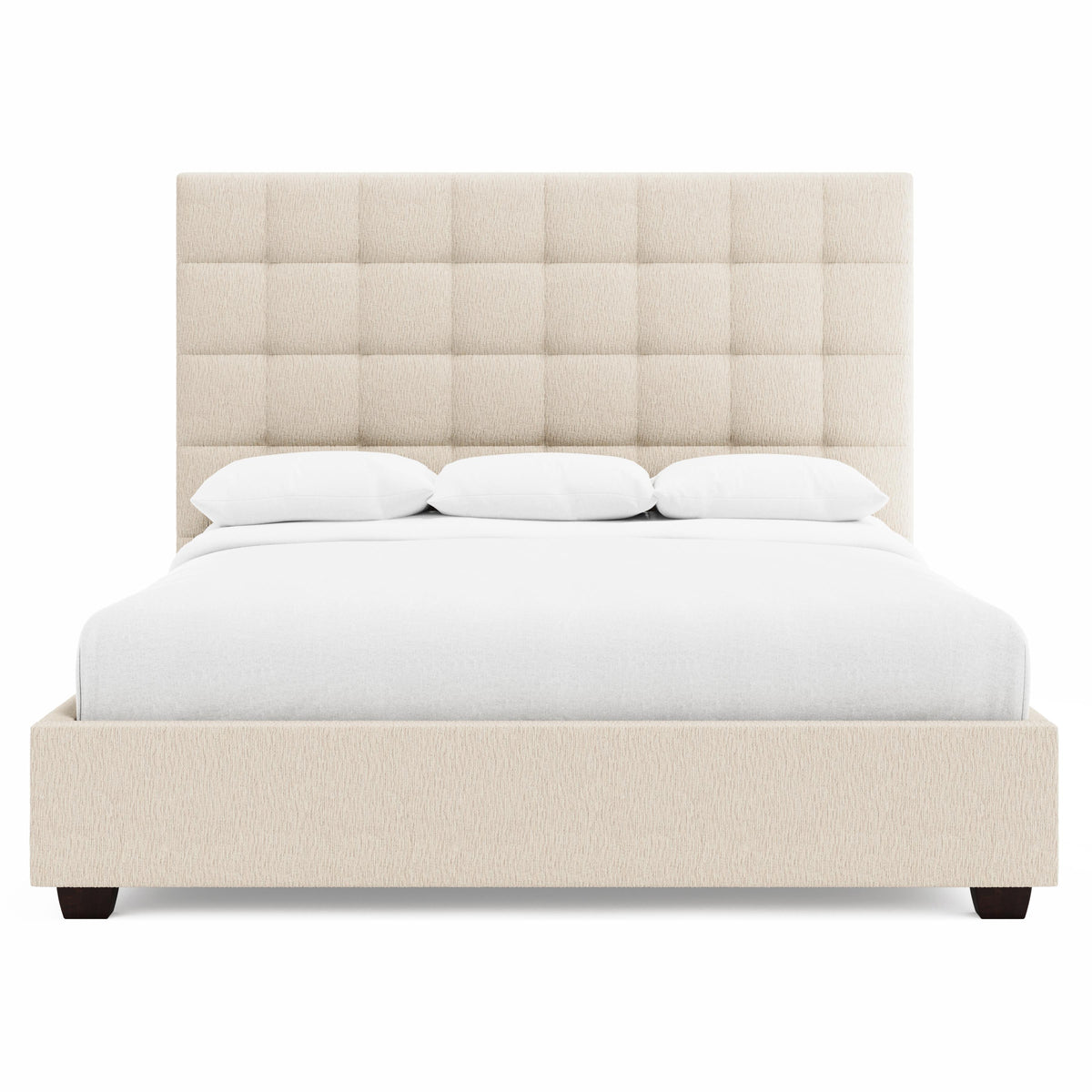 Avery Espresso California King Panel Bed (66" H) - Ornate Home