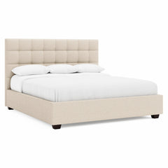 Avery Espresso King Panel Bed (54.50" H) - Ornate Home