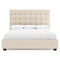Avery Espresso Queen Panel Bed (66" H) - Ornate Home