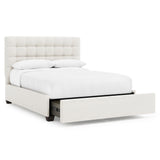 Avery Espresso Queen Storage Panel Bed (54.50" H) - Ornate Home