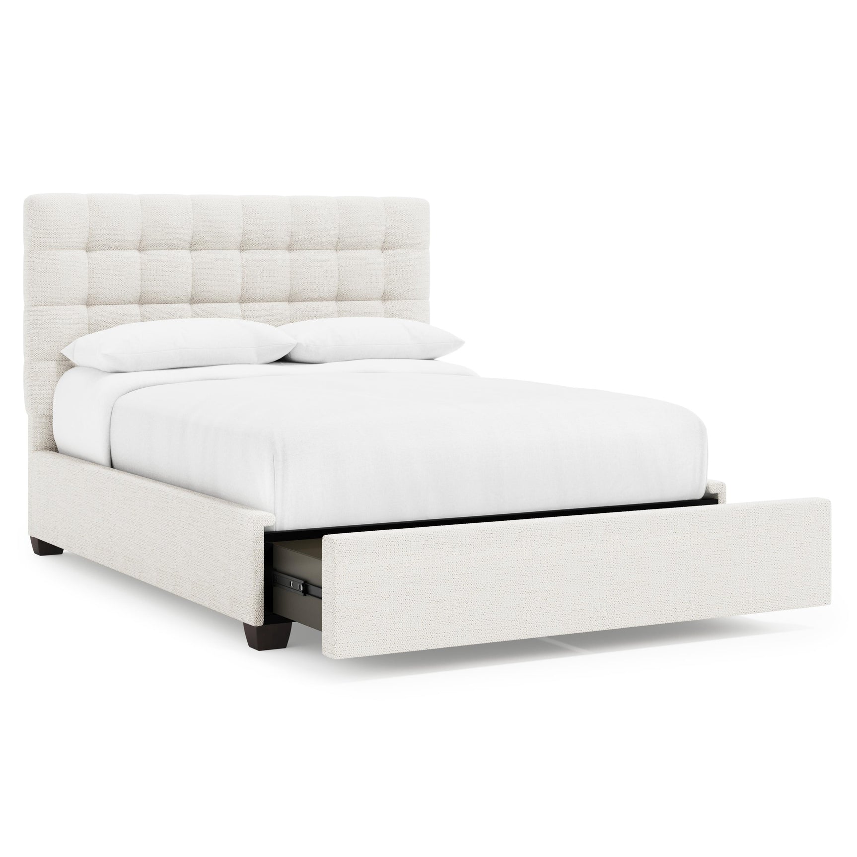 Avery Espresso Queen Storage Panel Bed (54.50" H) - Ornate Home