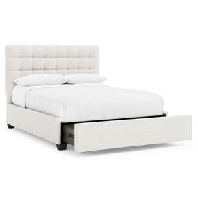 Avery Espresso Queen Storage Panel Bed (54.50" H) - Ornate Home