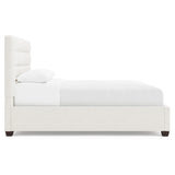 Avery Espresso Queen Storage Panel Bed (54.50" H) - Ornate Home