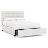 Avery Espresso Queen Storage Panel Bed (54.50" H)
