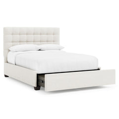 Avery Espresso Queen Storage Panel Bed (54.50" H) - Ornate Home