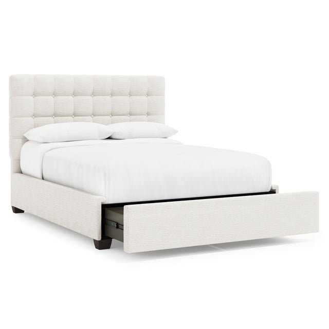 Avery Espresso Queen Storage Panel Bed (54.50" H)