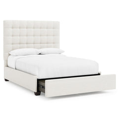 Avery Espresso Queen Storage Panel Bed (66" H)