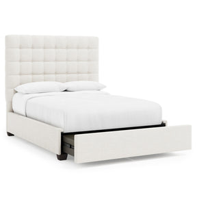 Avery Espresso Queen Storage Panel Bed (66" H) - Ornate Home