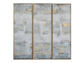 Avery Gold/Blue Canvas - Ornate Home